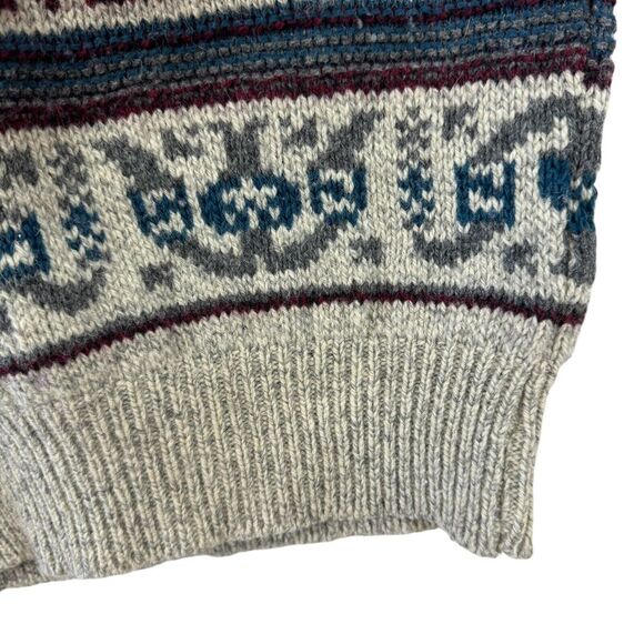 Vintage Cabin Fever X-Large Wool Sweater Pullover USA Made Mens - Picture 9 of 12